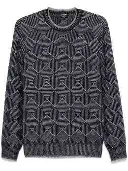 Giorgio Armani: Жаккардовый свитер 