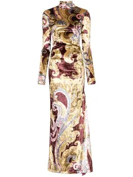 ETRO: Длинное платье 