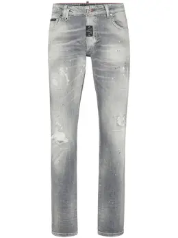 Philipp Plein: Рваные джинсы 