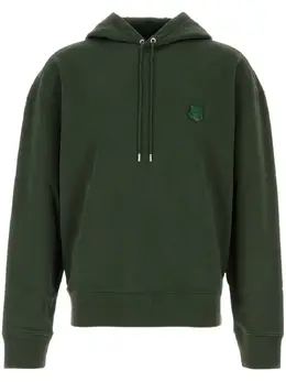 Maison Kitsuné: Зелёная толстовка 