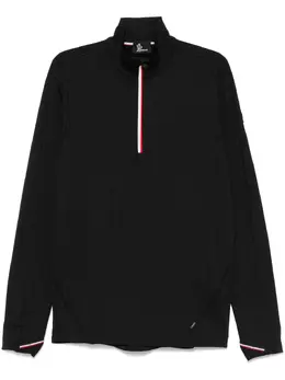 Moncler Grenoble: Чёрный свитшот 