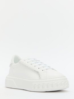 Casadei: Белые кроссовки 