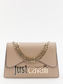 Just Cavalli: Бежевая сумка 