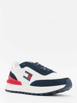 Tommy Jeans: Белые кроссовки 