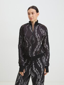 Versace Jeans Couture: Чёрная толстовка 