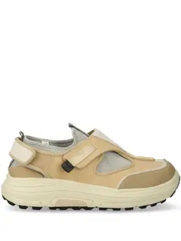 Suicoke: Бежевые кроссовки 
