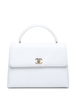 CHANEL Pre-Owned: Белая сумка на руку 