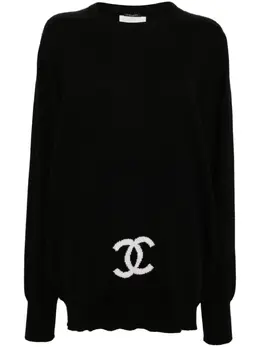 CHANEL Pre-Owned: Кашемировый свитер 
