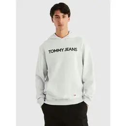 Tommy Jeans: Серая толстовка 
