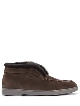 SANTONI: Коричневые ботинки 