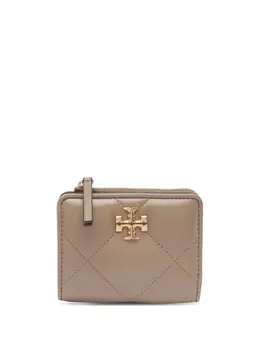 Tory Burch: Бежевый кошелёк  Kira