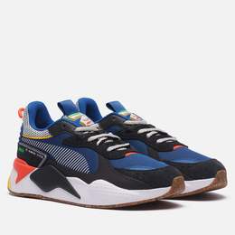 Puma: Синие кроссовки  RS-X
