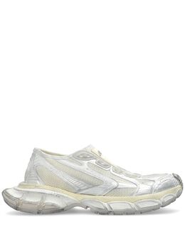 Balenciaga: Белые кроссовки 
