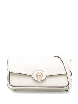 Tory Burch: Белая сумка через плечо  Robinson