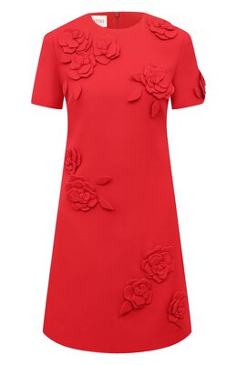 Valentino: Платье из шерсти 