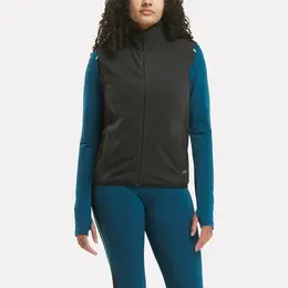 Reebok: Чёрный жилет  Running