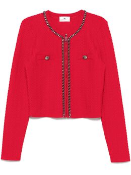 Elisabetta Franchi: Трикотажный кардиган 
