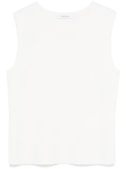 Max Mara: Белый топ 