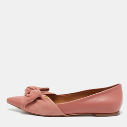 Tory Burch: Розовые балетки 