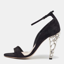 Miu Miu: Чёрные сандалии 