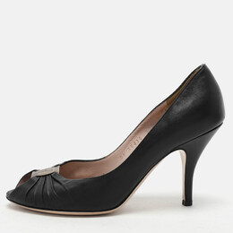 Salvatore Ferragamo: Чёрные босоножки 