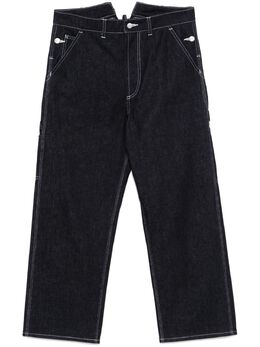 Junya Watanabe MAN: Прямые джинсы 