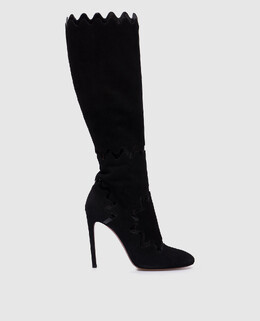 Azzedine Alaia: Чёрные сапоги 