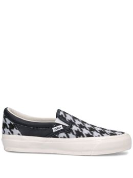 Vans: Чёрные мокасины 