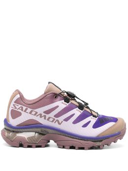Salomon: Фиолетовые кроссовки 