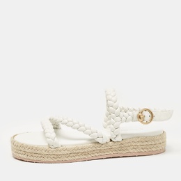 Gianvito Rossi: Белые мокасины 