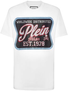 Philipp Plein: Белая футболка 