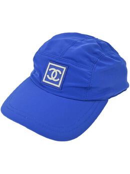 CHANEL Pre-Owned: Голубая кепка 