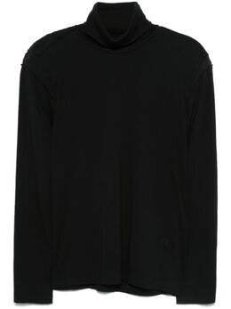 MM6 Maison Margiela: Чёрный свитшот 