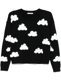 alice + olivia: Чёрный свитер  Gleeson