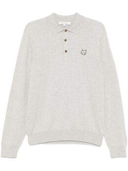Maison Kitsuné: Поло из шерсти 