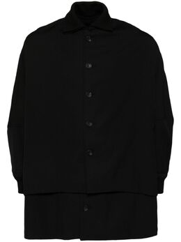 Yohji Yamamoto: Однобортное пальто 