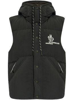 Moncler Grenoble: Чёрный жилет 