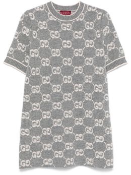 Gucci: Жаккардовое платье  GG