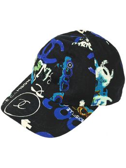 CHANEL Pre-Owned: Чёрная кепка 