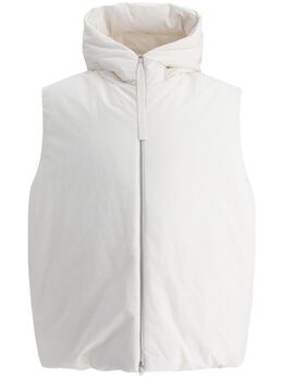 Jil Sander: Белый жилет 