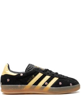 adidas: Чёрные кроссовки  Gazelle Indoor