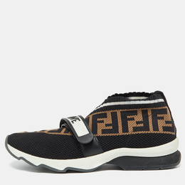 Fendi: Чёрные мокасины  Rockoko
