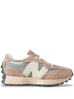 New Balance: Светлые кроссовки  327