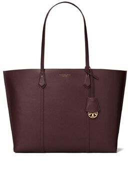 Tory Burch: Красная сумка-шоппер  Perry