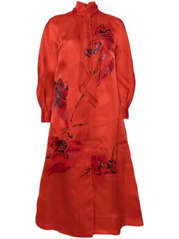 SHIATZY CHEN: Красное платье 