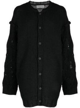 Yohji Yamamoto: Кардиган из шерсти 