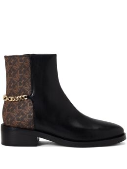 Michael Kors: Чёрные ботинки 