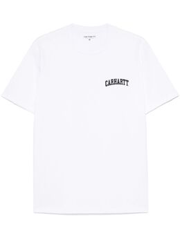 Carhartt WIP: Белая футболка  Script