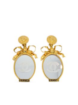 CHANEL Pre-Owned: Серьги 