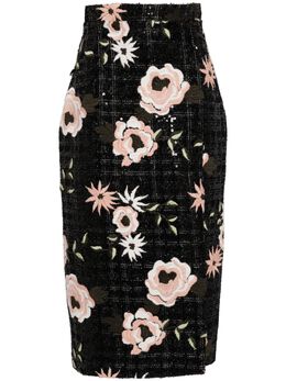 Elie Saab: Твидовая юбка 